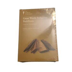 NEW DVD Course Guidebook Great Courses Great World Religions Buddhism